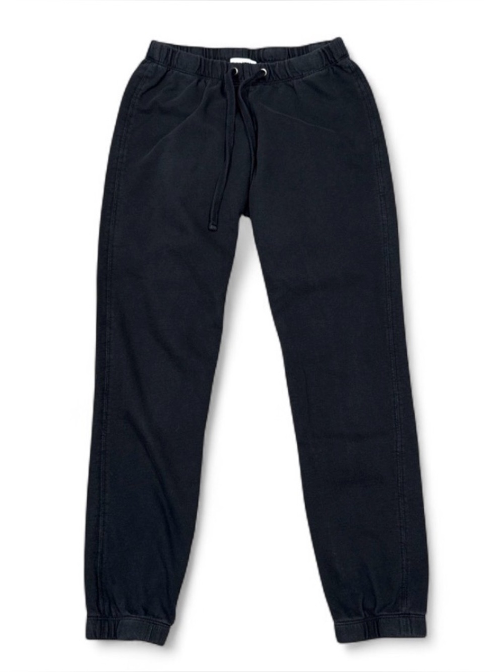 James Perse Black Sweatpants Joggers Size 0 XS Cotton Minimalist Lounge
